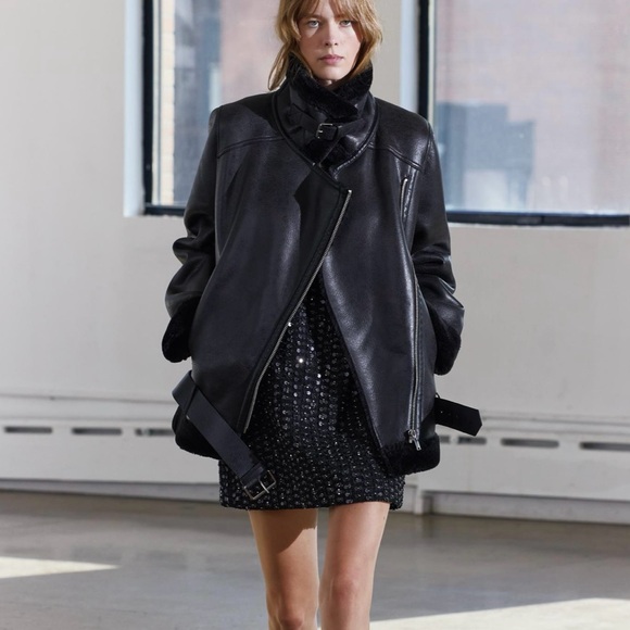 Zara Double Face Jacket ZW Collection - Picture 4 of 15